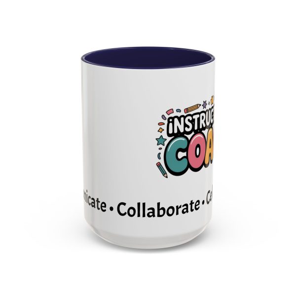Mug - Instructional Coach Communicate Collaborate Celebrate Pop-Art Design 11oz/15oz - Image 25