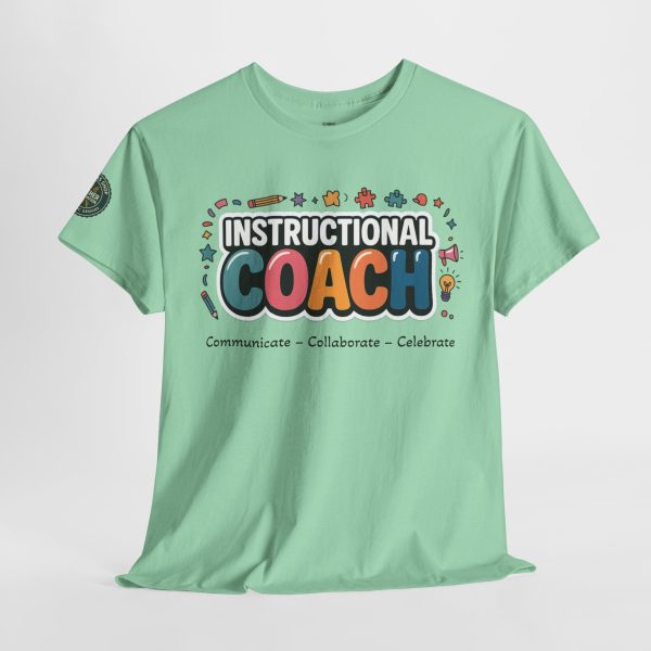 Instructional Coach Tee - Fun Unisex Heavy Cotton T-Shirt for Educators, Teacher Gifts, Learning Enthusiasts, Casual Wear, Appreciation Day - Image 15