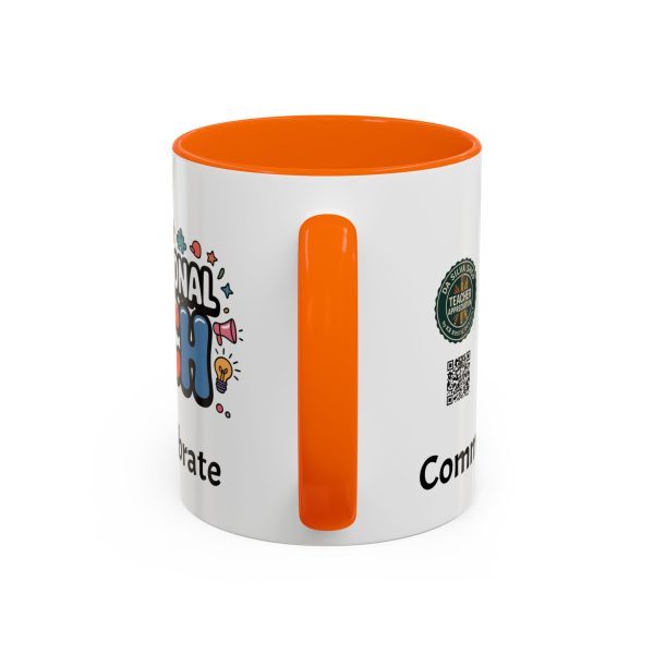 Mug - Instructional Coach Communicate Collaborate Celebrate Pop-Art Design 11oz/15oz - Image 50