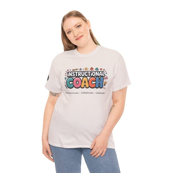 Instructional Coach Tee - Fun Unisex Heavy Cotton T-Shirt for Educators, Teacher Gifts, Learning Enthusiasts, Casual Wear, Appreciation Day - Image 10