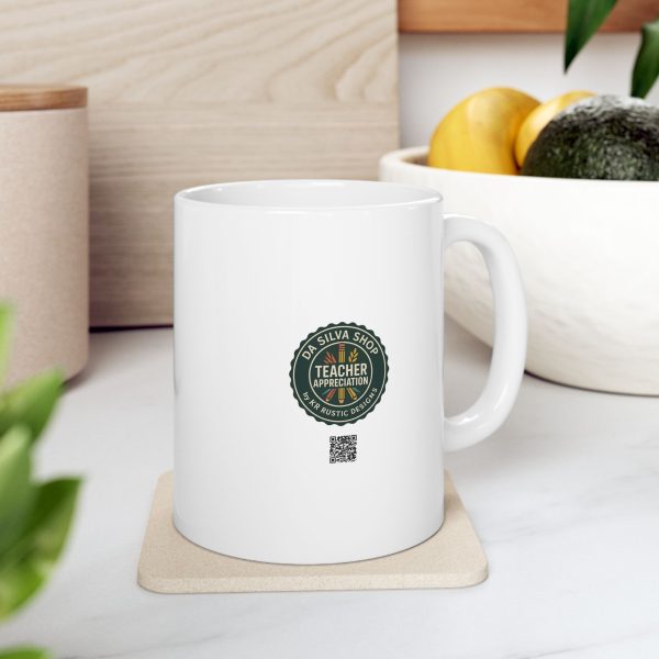 Teacher Mug - Colorful Floral Teacher Appreciation Ceramic Mug (11oz, 15oz) - Image 12
