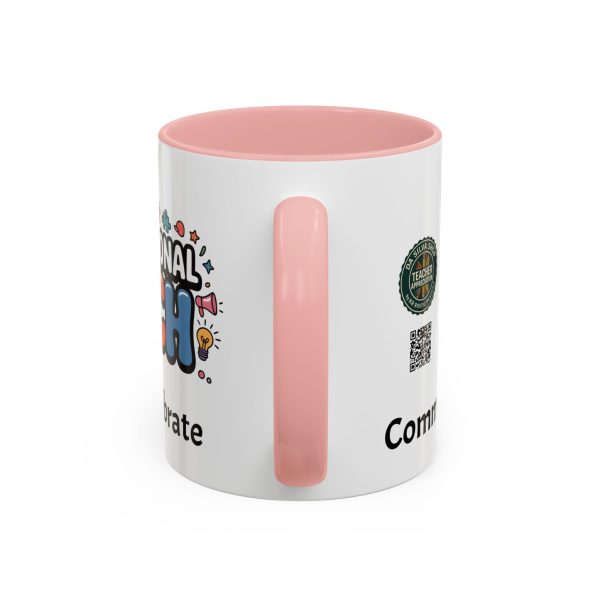 Mug - Instructional Coach Communicate Collaborate Celebrate Pop-Art Design 11oz/15oz - Image 13