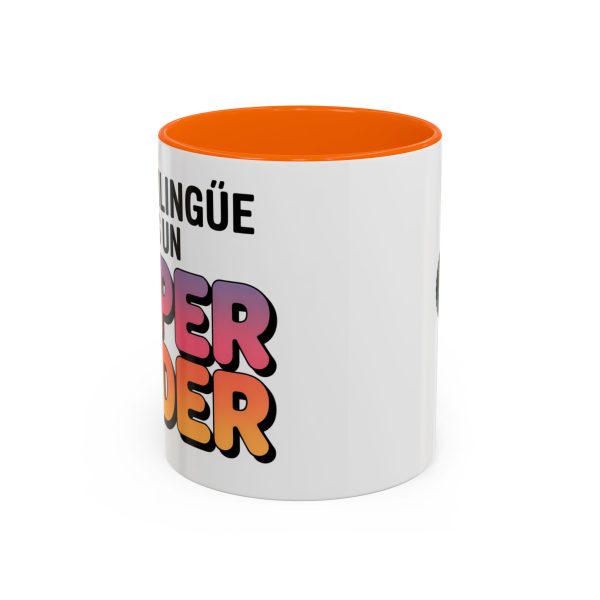 Coffee Mug - Colorful Bilingual 'Ser Bilingüe Es Un Super Poder' Retro Font Teacher Gift - Image 41