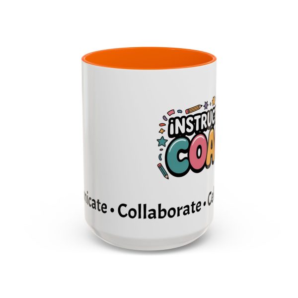 Mug - Instructional Coach Communicate Collaborate Celebrate Pop-Art Design 11oz/15oz - Image 59