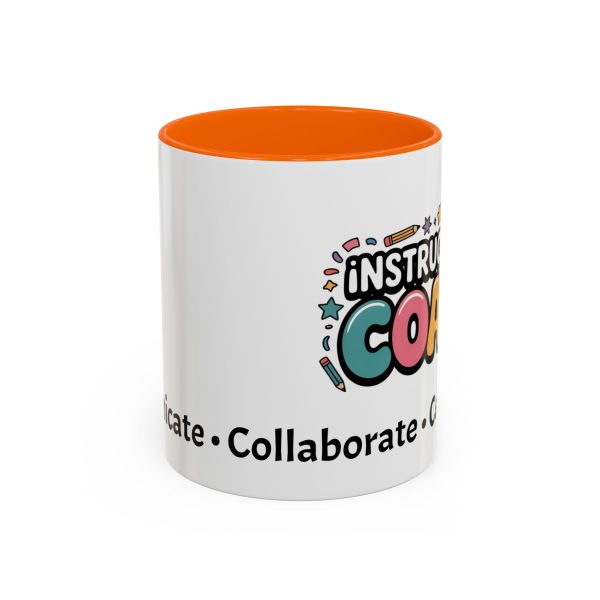 Mug - Instructional Coach Communicate Collaborate Celebrate Pop-Art Design 11oz/15oz - Image 47
