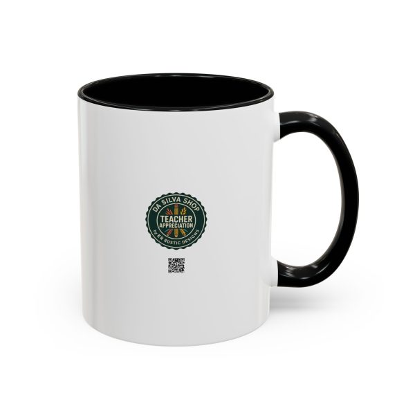 Coffee Mug - Colorful Bilingual 'Ser Bilingüe Es Un Super Poder' Retro Font Teacher Gift - Image 2