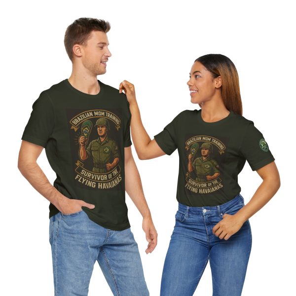 Brazilian Mom Training Survivor Unisex Tee - Image 5
