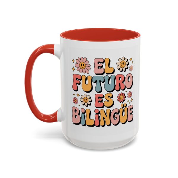 Coffee Mug Retro Spanish 'El Futuro Es Bilingüe' - Image 31