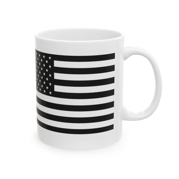 Patriotic Ceramic Mug - Life is Too Short, Celebrate Freedom, Gift for Veterans, Independence Day, 11oz, 15oz - Image 4
