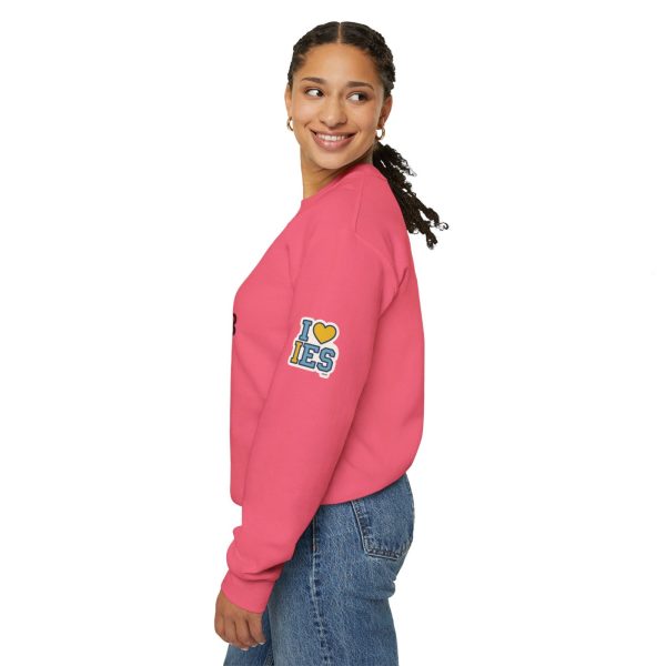 I Love IES Crewneck Sweatshirt - Image 7
