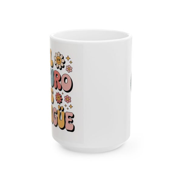 Teacher Mug - Colorful Floral Teacher Appreciation Ceramic Mug (11oz, 15oz) - Image 13