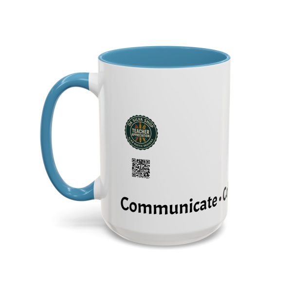 Mug - Instructional Coach Communicate Collaborate Celebrate Pop-Art Design 11oz/15oz - Image 45