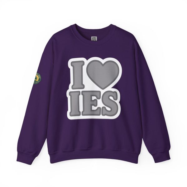 I Love IES Sweatshirt for| Unisex - Image 6
