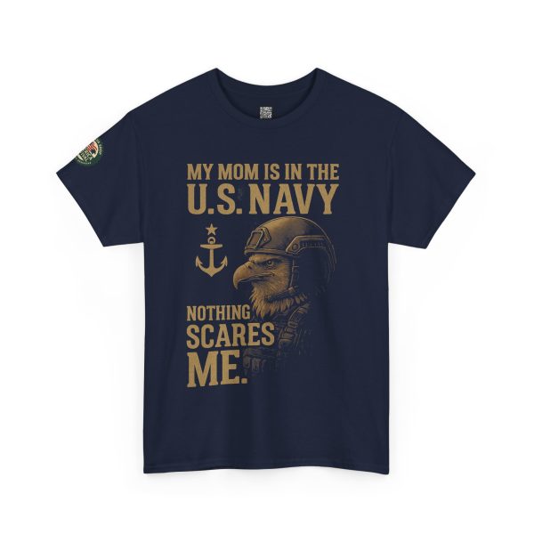 Proud Navy Mom Tee - Image 28