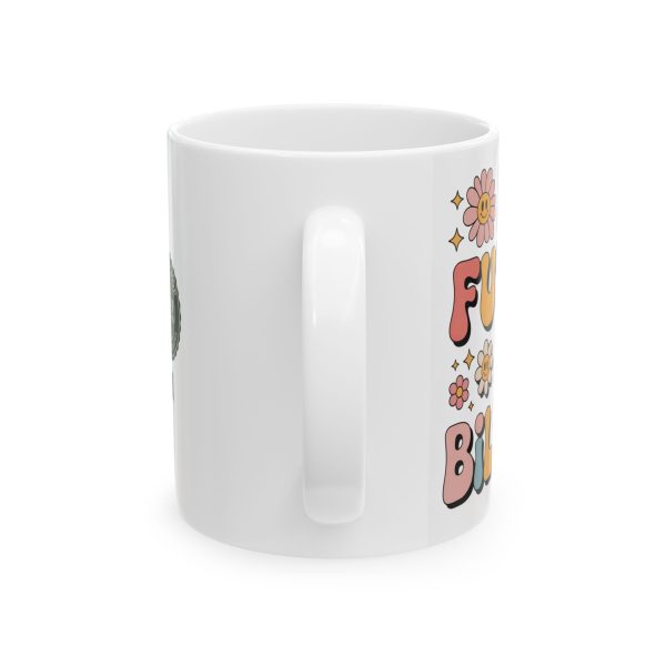 Teacher Mug - Colorful Floral Teacher Appreciation Ceramic Mug (11oz, 15oz) - Image 2