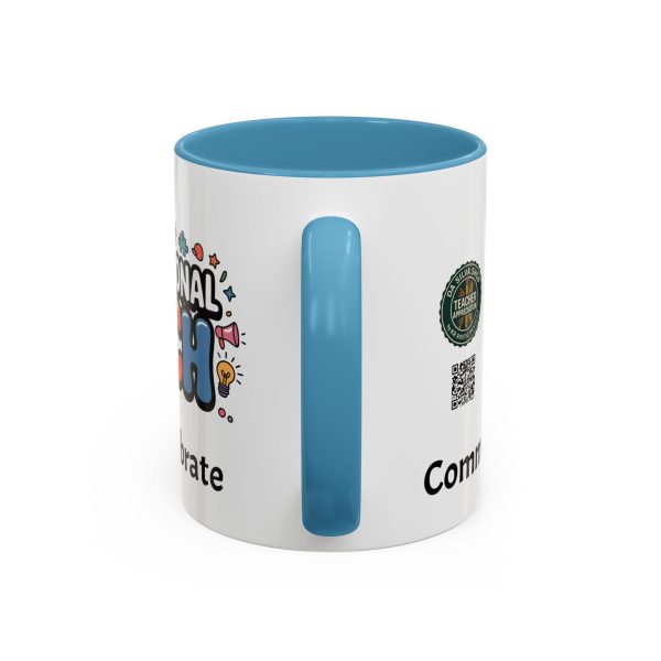 Mug - Instructional Coach Communicate Collaborate Celebrate Pop-Art Design 11oz/15oz - Image 42