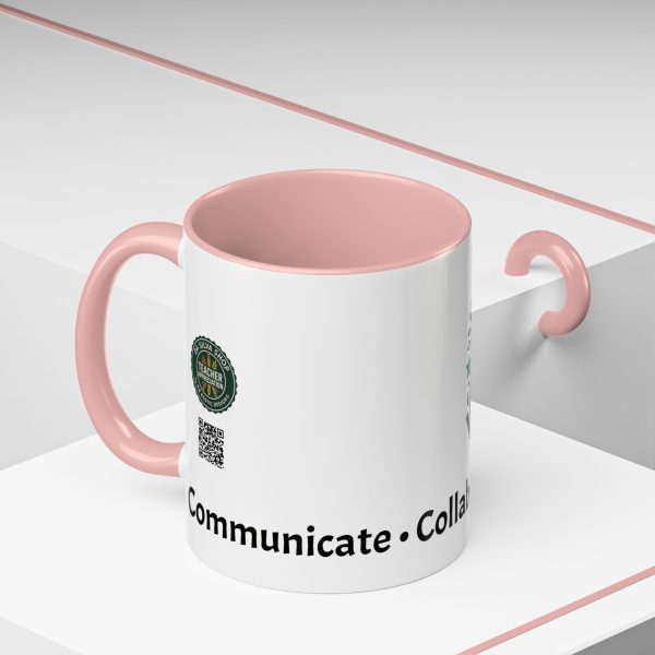 Mug - Instructional Coach Communicate Collaborate Celebrate Pop-Art Design 11oz/15oz - Image 14