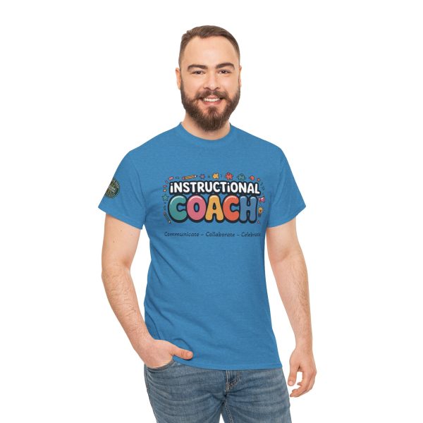 Instructional Coach Tee - Fun Unisex Heavy Cotton T-Shirt for Educators, Teacher Gifts, Learning Enthusiasts, Casual Wear, Appreciation Day - Image 17