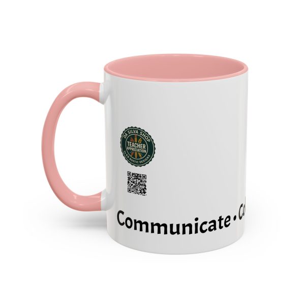 Mug - Instructional Coach Communicate Collaborate Celebrate Pop-Art Design 11oz/15oz - Image 12