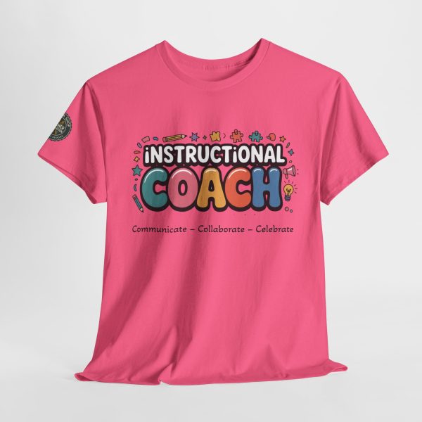 Instructional Coach Tee - Fun Unisex Heavy Cotton T-Shirt for Educators, Teacher Gifts, Learning Enthusiasts, Casual Wear, Appreciation Day - Image 21