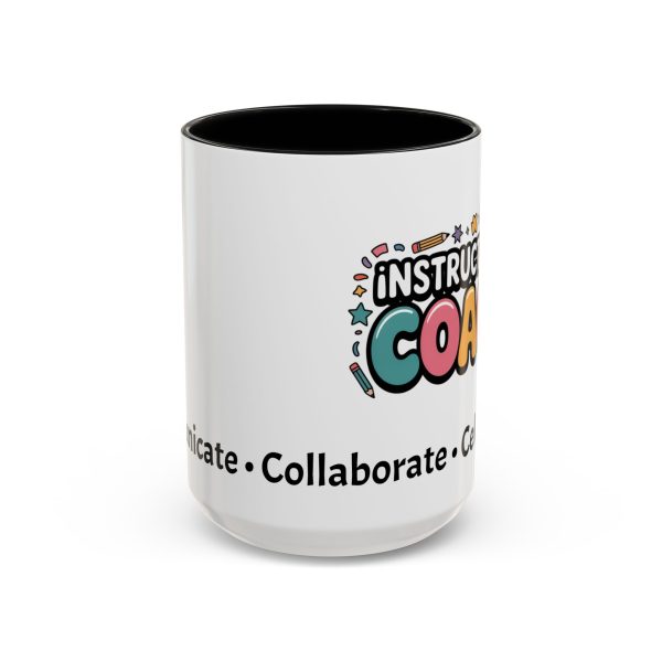 Mug - Instructional Coach Communicate Collaborate Celebrate Pop-Art Design 11oz/15oz - Image 20