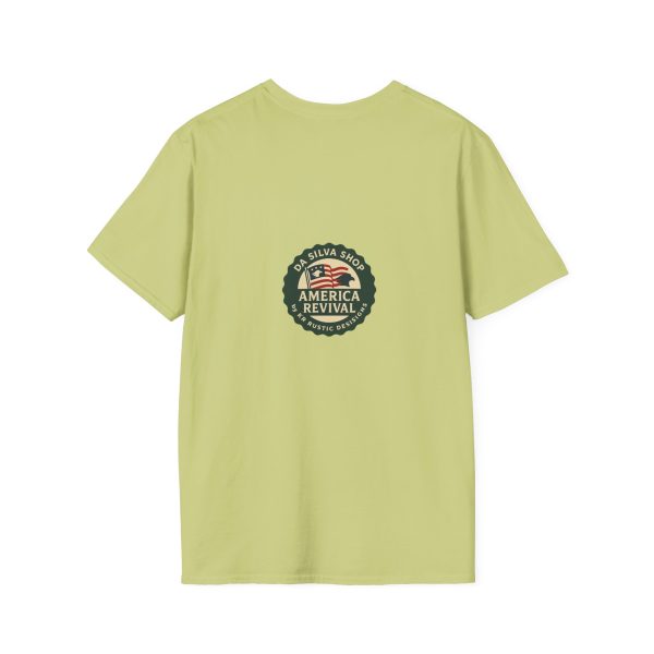 American Revival Unisex Softstyle T-Shirt - 'My Wify Is American' Design - Ideal for Father's Day and Independence Day - Image 26