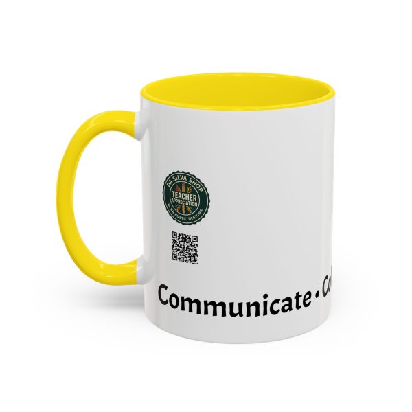 Mug - Instructional Coach Communicate Collaborate Celebrate Pop-Art Design 11oz/15oz - Image 57