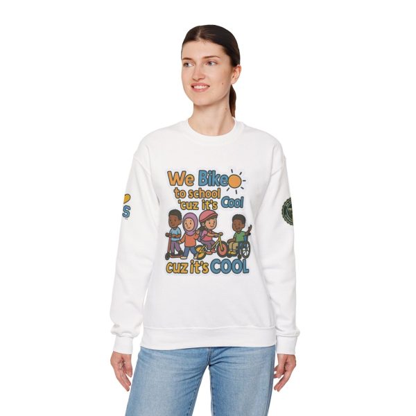Cool Bike to School Sweatshirt - Image 3