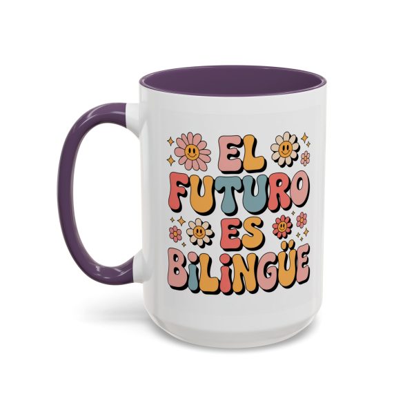 Coffee Mug Retro Spanish 'El Futuro Es Bilingüe' - Image 59
