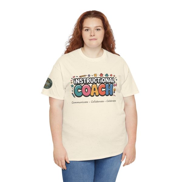 Instructional Coach Tee - Fun Unisex Heavy Cotton T-Shirt for Educators, Teacher Gifts, Learning Enthusiasts, Casual Wear, Appreciation Day - Image 14