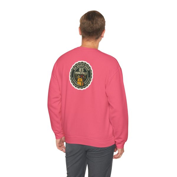IES Principals Cool Bike to School Crewneck Sweatshirt - Image 6