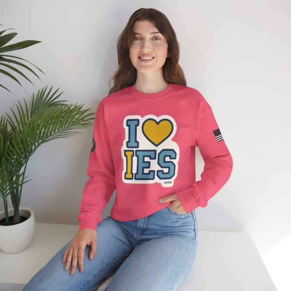 I Love IES  Crewneck Sweatshirt - Image 10
