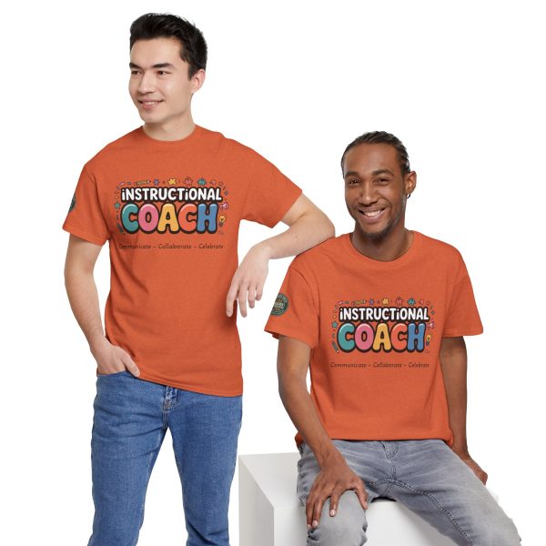 Instructional Coach Tee - Fun Unisex Heavy Cotton T-Shirt for Educators, Teacher Gifts, Learning Enthusiasts, Casual Wear, Appreciation Day - Image 12