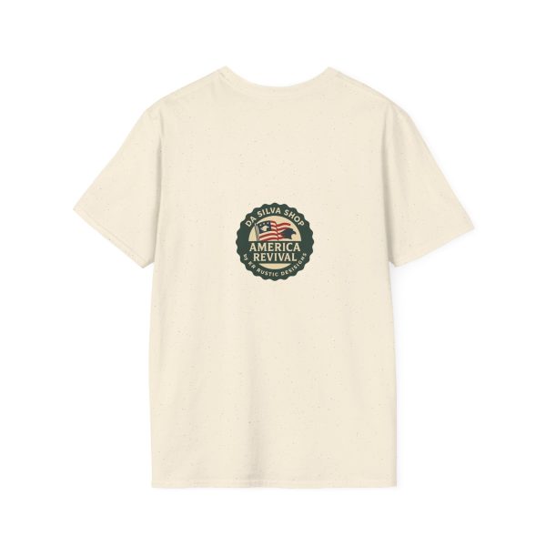 American Revival Unisex Softstyle T-Shirt - 'My Wify Is American' Design - Ideal for Father's Day and Independence Day - Image 18