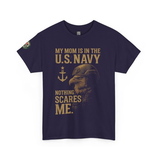 Proud Navy Mom Tee - Image 36