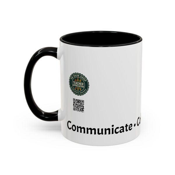 Mug - Instructional Coach Communicate Collaborate Celebrate Pop-Art Design 11oz/15oz - Image 3