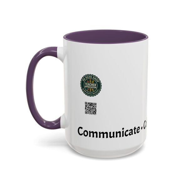 Mug - Instructional Coach Communicate Collaborate Celebrate Pop-Art Design 11oz/15oz - Image 65