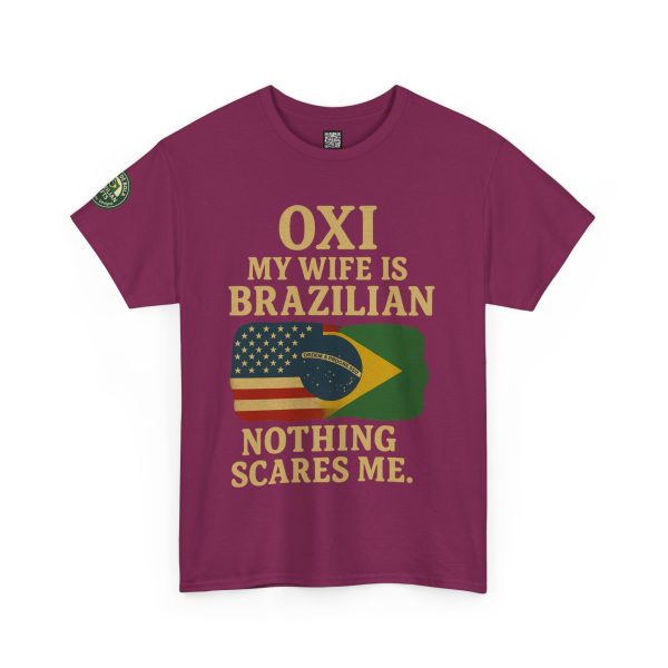 My Wife Is Brazilian Unisex Tee - Image 8