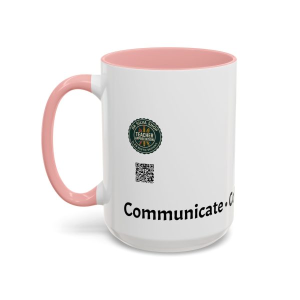Mug - Instructional Coach Communicate Collaborate Celebrate Pop-Art Design 11oz/15oz - Image 31