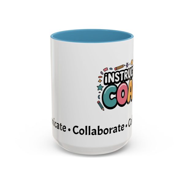 Mug - Instructional Coach Communicate Collaborate Celebrate Pop-Art Design 11oz/15oz - Image 43