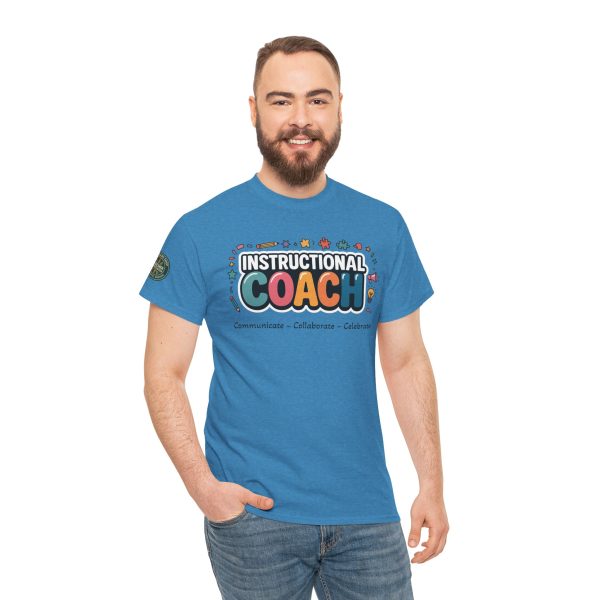 Instructional Coach Tee - Fun Unisex Heavy Cotton T-Shirt for Educators, Teacher Gifts, Learning Enthusiasts, Casual Wear, Appreciation Day - Image 17