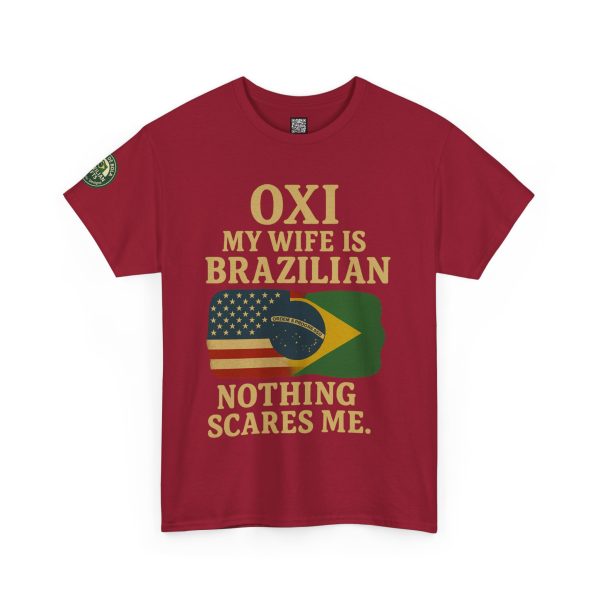 My Wife Is Brazilian Unisex Tee - Image 11