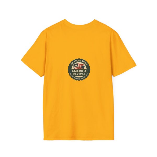 American Revival Unisex Softstyle T-Shirt - 'My Wify Is American' Design - Ideal for Father's Day and Independence Day - Image 14