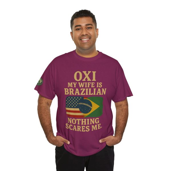 My Wife Is Brazilian Unisex Tee - Image 9