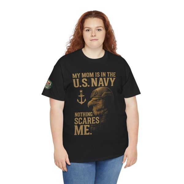 Proud Navy Mom Tee - Image 5