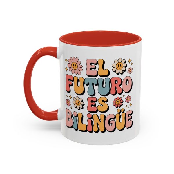 Coffee Mug Retro Spanish 'El Futuro Es Bilingüe' - Image 15