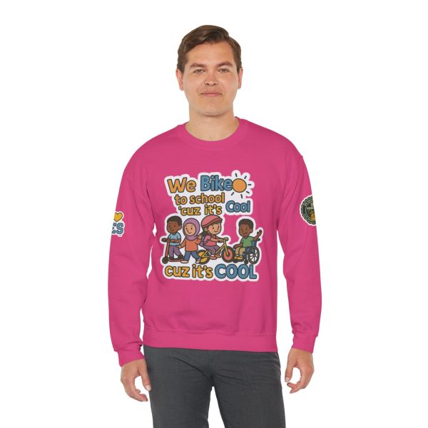 Cool Bike to School Sweatshirt - Image 13
