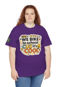 IES Principals Biking Tee, Unisex Cotton T-Shirt