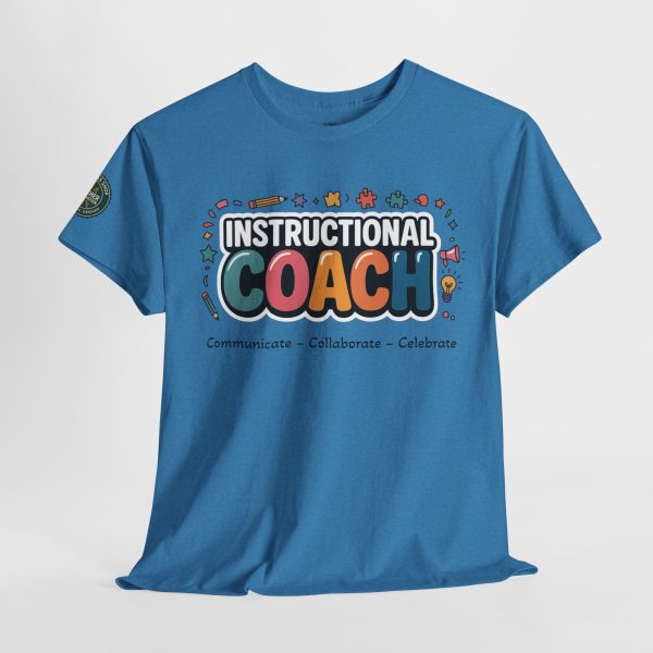 Instructional Coach Tee - Fun Unisex Heavy Cotton T-Shirt for Educators, Teacher Gifts, Learning Enthusiasts, Casual Wear, Appreciation Day - Image 16
