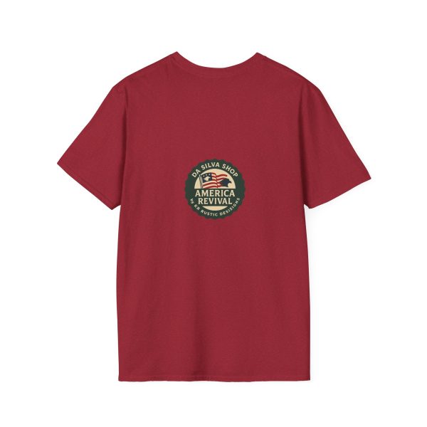 American Revival Unisex Softstyle T-Shirt - 'My Wify Is American' Design - Ideal for Father's Day and Independence Day - Image 62